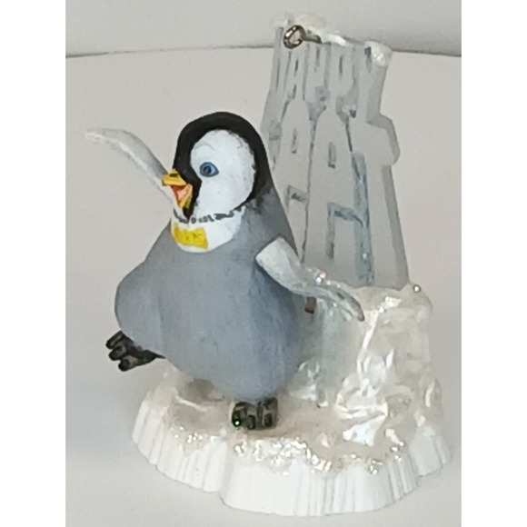 Mumble Moves! 2006 Hallmark Happy Feet Ornament QXI3086 - Picture 9 of 11